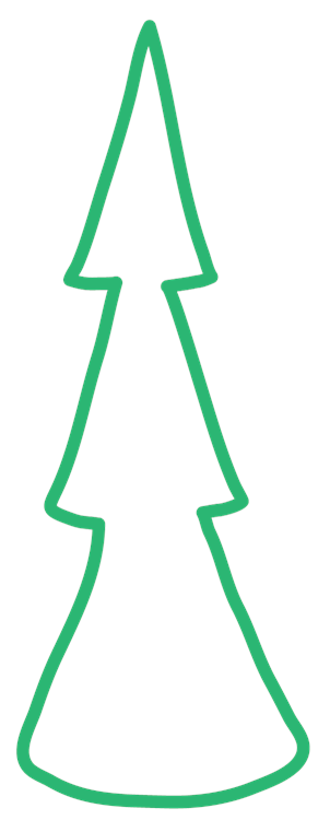 3-Points Christmas Tree