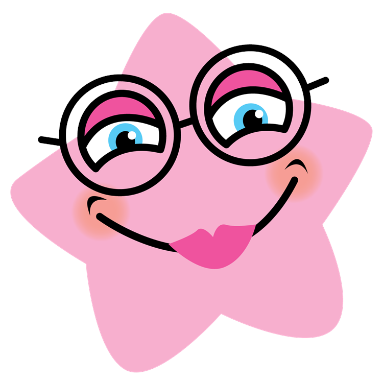 Girl Star with Glasses