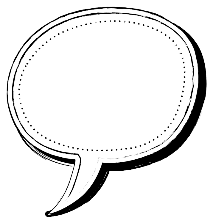 Chalk Caption Bubble