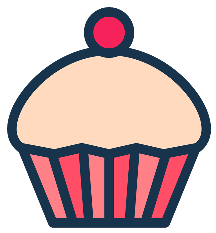 Basic Vanilla Cherry Cupcake