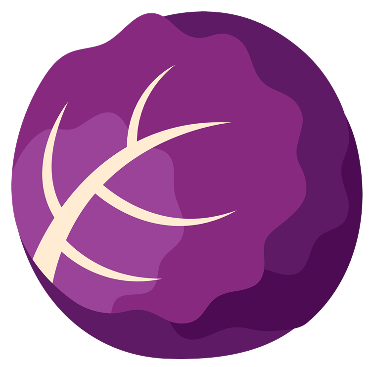 Red Cabbage | 1914ce69-0b57-4577-8b2e-c11996842410 - Art Sticker ...