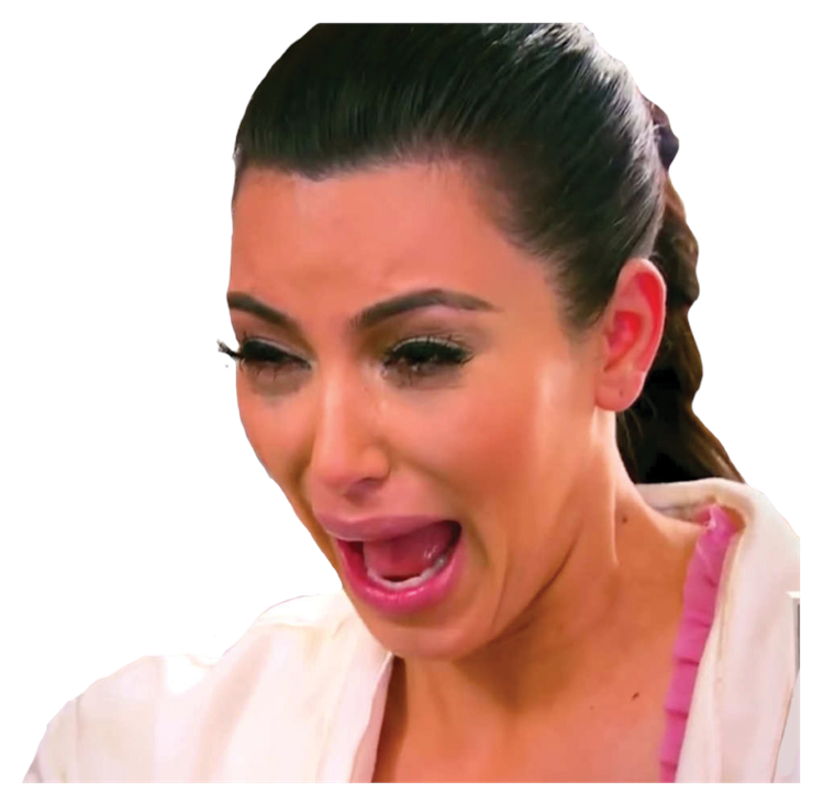 Kim Kardashian Crying Funny Meme