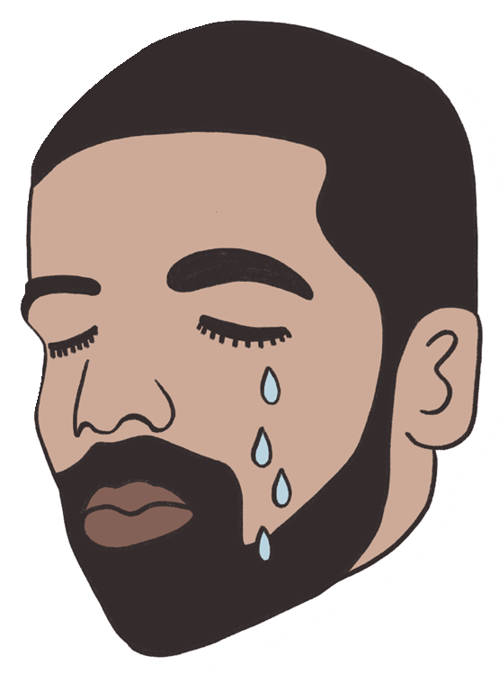 Funny Crying Drake