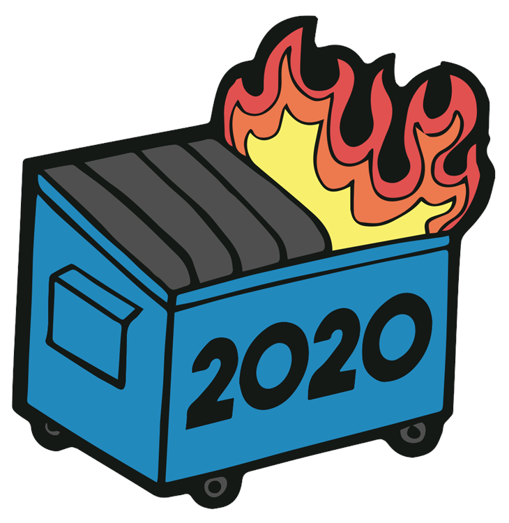 Funny 2020 Dumpster Fire