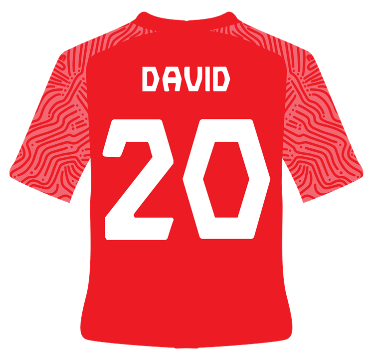 David Jersy Red