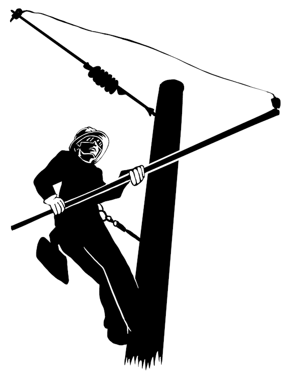 Linemen Silhouette 1