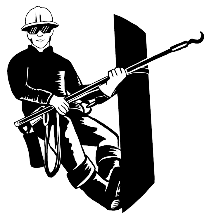 Linemen Silhouette 9