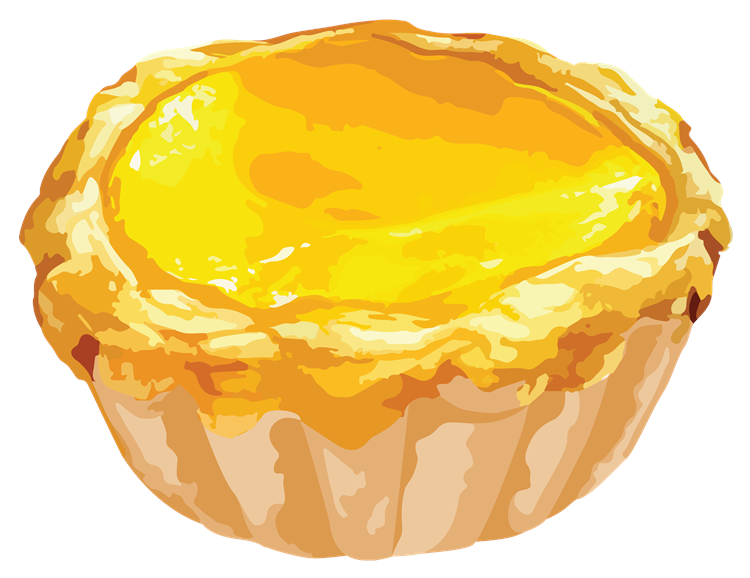 Egg Tart Asian Snacks