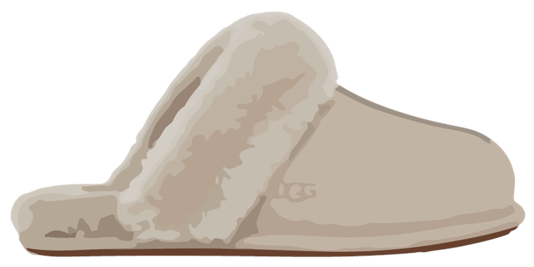 Vanilla Girl Fluffy Slippers