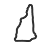 USA New Hampshire State Template