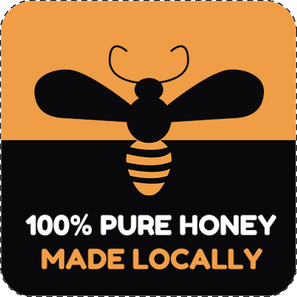Pure Honey Jar Square