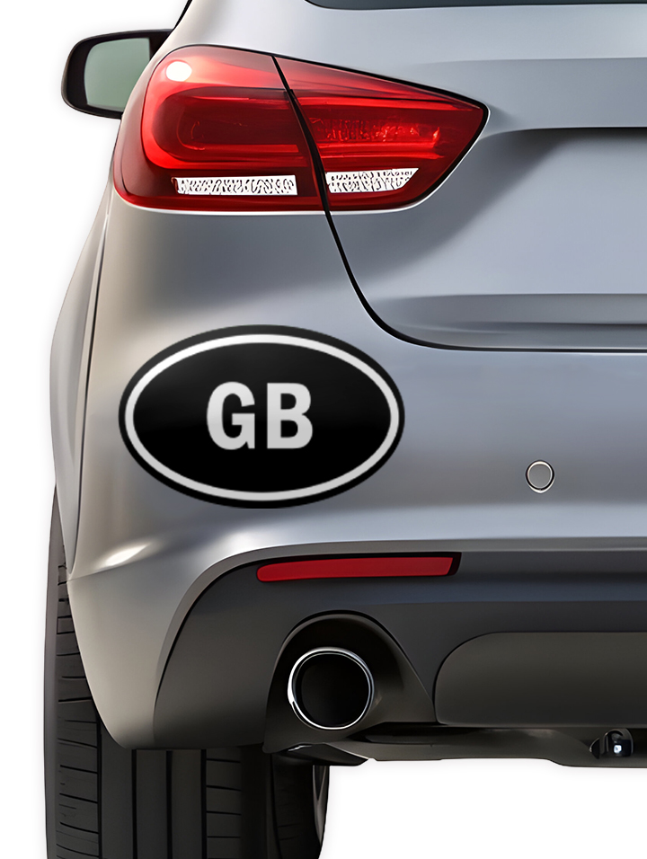 Small Oval Bumper Sticker – 7" × 4.5"