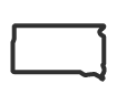 USA South Dakota State Template
