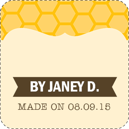 2" x 2" Square Jar Labels