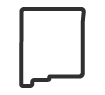 USA New Mexico State Template