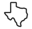 USA Texas State Template