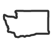 USA Washington State Template