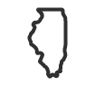 USA Illinois State Template
