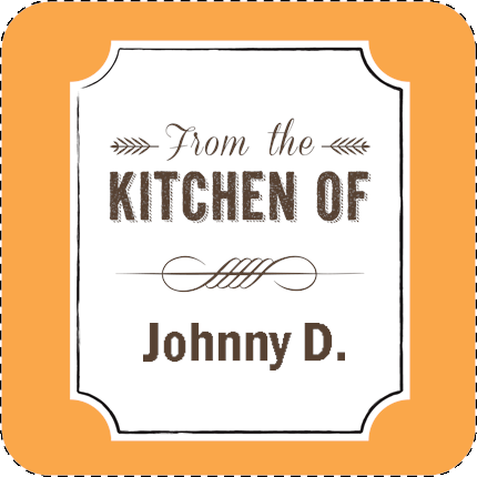 2" x 2" Square Jar Labels