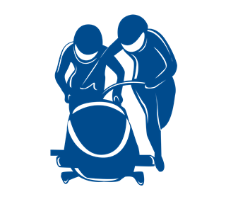 bobsleigh Sticker
