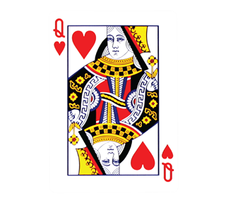 QUEENofHEARTS Sticker
