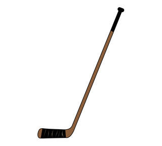 Hockey Stick Sticker