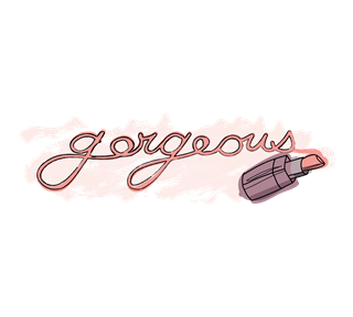 gorgeous Sticker