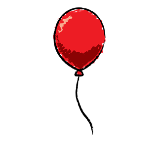 Birthday Balloon Sticker