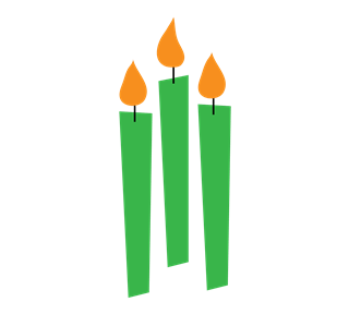 Candles Sticker