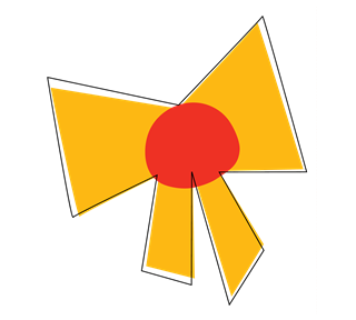 Ribbon Sticker