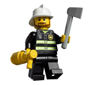 Fireman Sticker
