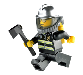 Fireman Sticker
