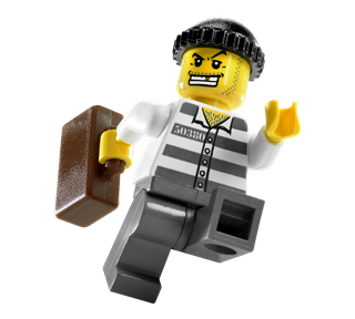 LEGO Thief Sticker