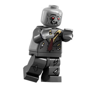 Lego Zombie Sticker