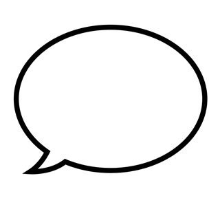 Speech Bubble Sticker