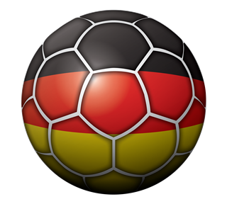 Germany ball Sticker