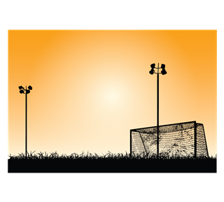 Soccer Field Sticker