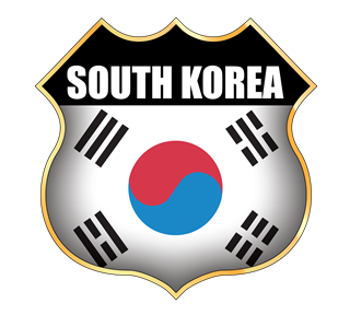 South Korea Sticker