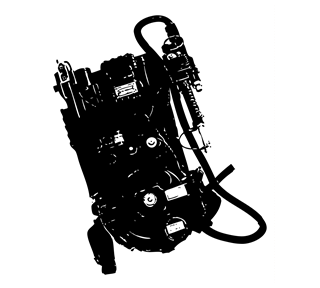 Proton Pack Sticker