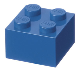 Blue Brick Sticker