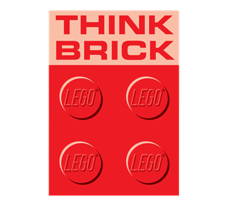 Think Brick Sticker