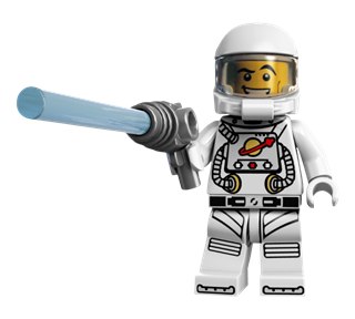 Spaceman Sticker
