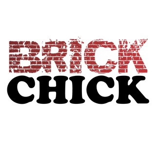 Brick Chick Sticker
