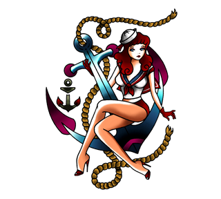 anchor Sticker