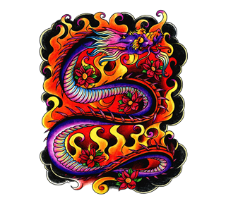 firedragonpiece Sticker