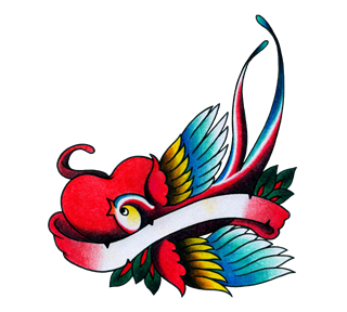 swallowheart Sticker