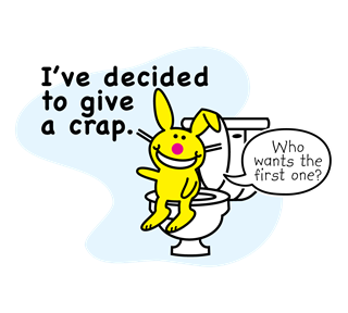 I've Decided To Give A Crap Sticker