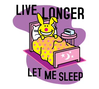 Live Longer Let Me Sleep Sticker