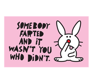 Somebody Farted Sticker