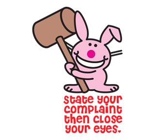 State Your Complaint Sticker